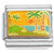 Paradise Tropical Beach Sunset Palms Italian Charm