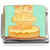 Wedding Cake with Flowers Italian Charm