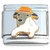 Little Dog Wearing Hat Italian Charm