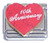 10th Anniversary On Red Italian Charm