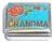 Grandma With Flower Italian Charm