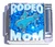 Rodeo Mom On Blue Italian Charm