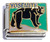 Yosemite With Bear Italian Charm