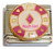 Rich Girl Poker Chip Italian Charm