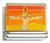 Jesus On Cross Red Yellow Italian Charm