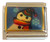 Snowman Colorful Hat And Scarf Italian Charm