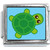 Sea Turtles Italian Charm