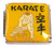 Karate On Yellow Italian Charm