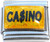 Casino Dollar Sign Italian Charm