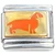 Orange Dachshund Doggy Dog Italian Charm