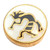 Kokopelli Floating Locket Charm