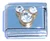 Clear Mouse Ears Italian Charm