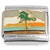 Palm Tree Water Sky Italian Charm