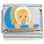 Baby Bonnet Blue Italian Charm