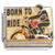 Born to Ride Motorcycle Italian Charm