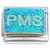 PMS Teal Glitter Italian Charm