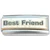 Best Friend Glitter Superlink Italian Charm