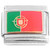 Portugal Country Flag Italian Charm