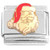 Santa White Beard Red Hat Italian Charm