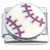 Big Baseball Play Ball Italian Charm