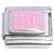 Bella Pink Italian Charm