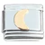 Moon in the Sky Gold Italian Charm