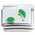 Song Music Note Green Italian Charm