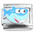 Cute Shark Baby or Daddy Italian Charm