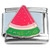 Watermelon Slice Red Green Italian Charm
