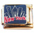 New York Skyscrapers Goldtone Italian Charm