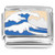 Great Big Wave Ocean Surf Italian Charm