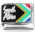 South Africa Words Country Flag Italian Charm