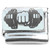 Weight Lifting Dumbbell Exercise Italian Charm