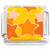 Orange Red Pink Stars Italian Charm