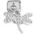 Sparkle Dragonfly Italian Charm
