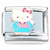 Hello Kitty Blue Gown Italian Charm