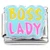 Boss Lady Woman Italian Charm