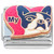 Love My Boxer Red Heart Dog Italian Charm