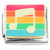 Music Note Rainbow Background Italian Charm