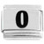 Number Zero Black 0 Italian Charm