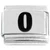 Number Zero Black 0 Italian Charm