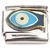 All Knowing Evil Eye Blue Fish Italian Charm