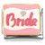 Bride Bling Pink Wedding Italian Charm