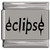 Eclipse Laser Engraved Italian Charm (9mm Standard Size)