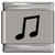 Music Note Laser Engraved Italian Charm (9mm Standard Size)