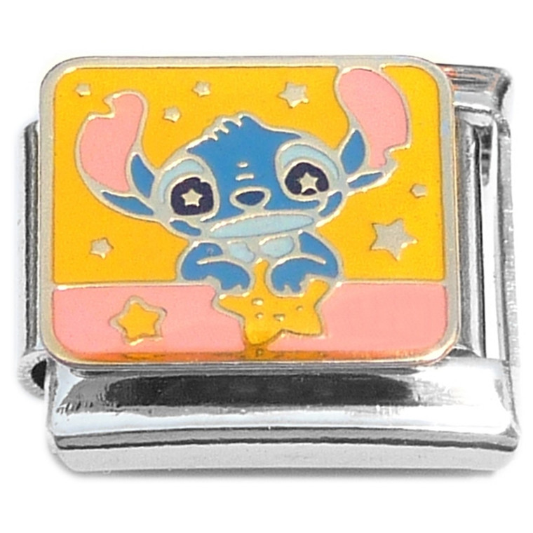 Stitch Stars Italian Charm
