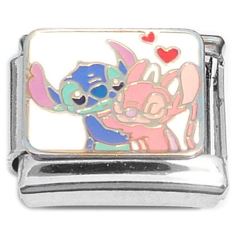 Stitch Hug Love Italian Charm