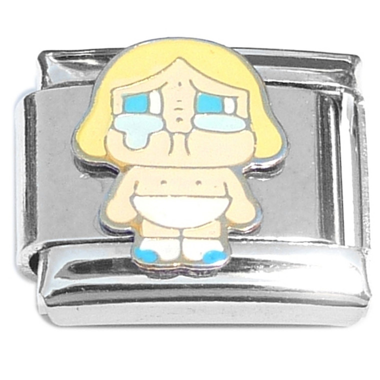 Crybaby Blonde Italian Charm