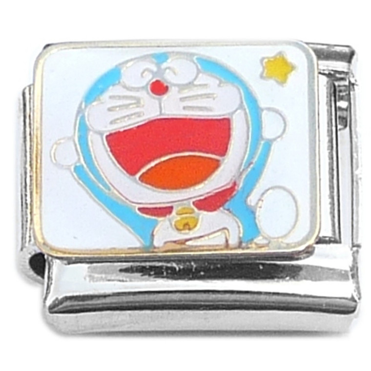 Anime Blue Cat Italian Charm