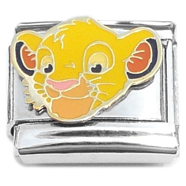 Lion King Cartoon Italian Charm
